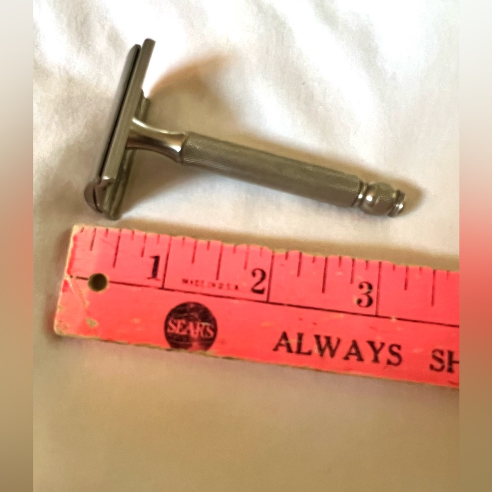 ♻️ Silver Safety Razor-Classic Vintage - Picture 6 of 6
